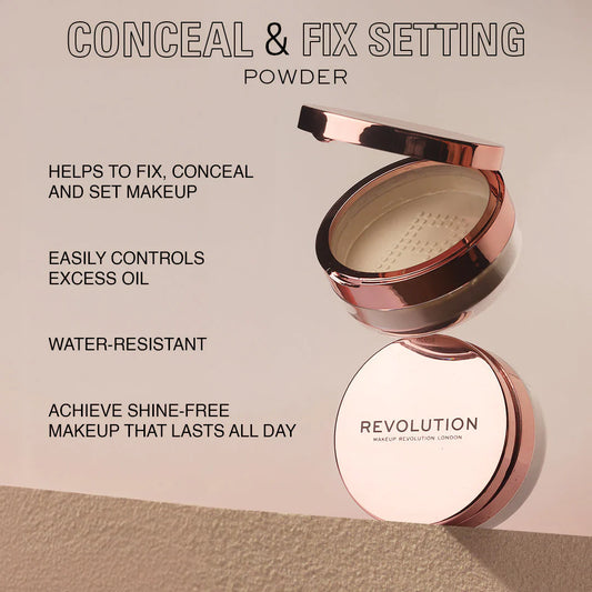 Makeup Revolution London Conceal & Fix Loose Setting Powder - Buy Now Pakistan