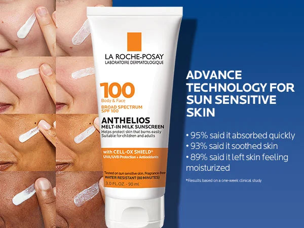 La Roche-Posay Anthelios Melt-In Milk Sunscreen SPF 100 - Buy Now Pakistan