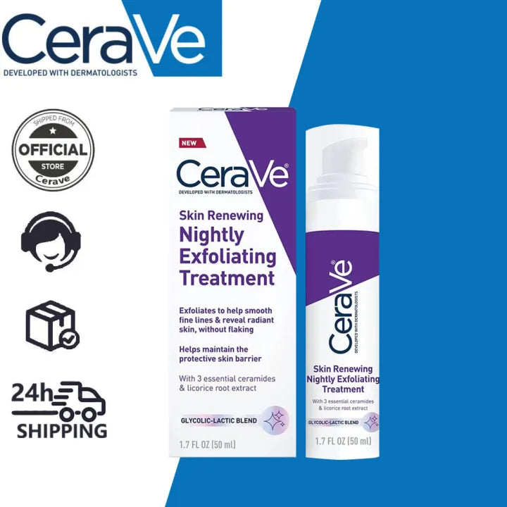 CeraVe Skin Renewing Nightly Exfoliating Treatment - Buy Now Pakistan