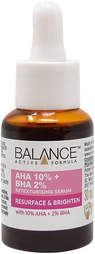 Balance Active Formula | AHA 10% + BHA 2% Serum - Buy Now Pakistan