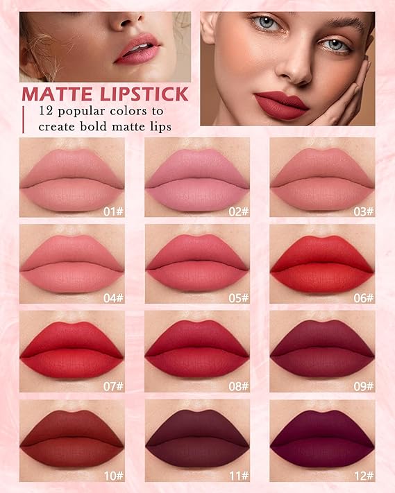 Golden Rose Mate Sexy lip- Lips Glass 12pcs - Buy Now Pakistan