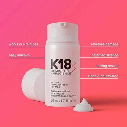 K18 Leave-In Molecular Repair Hair Mask