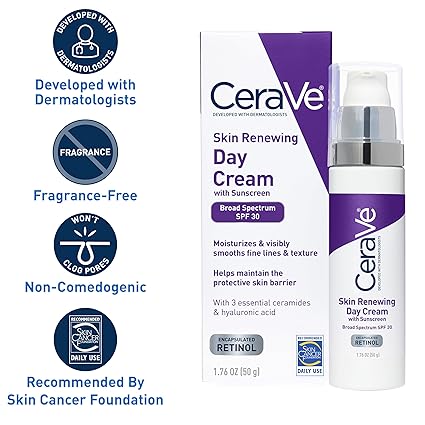 CeraVe Skin Renewing Day Cream with Sunscreen - Buy Now Pakistan