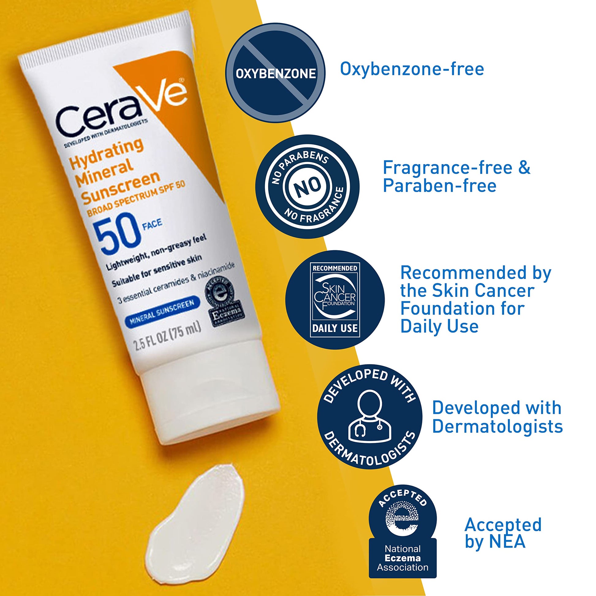 SPF 50 Hydrating Mineral Sunscreen for Face - Buy Now Pakistan