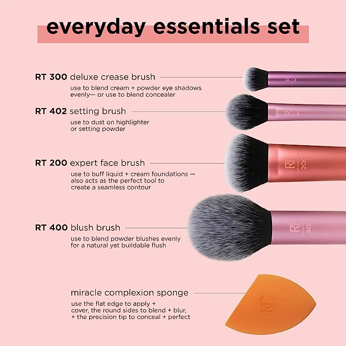 Real Techniques Makeup Brush Kit - Buy Now Pakistan