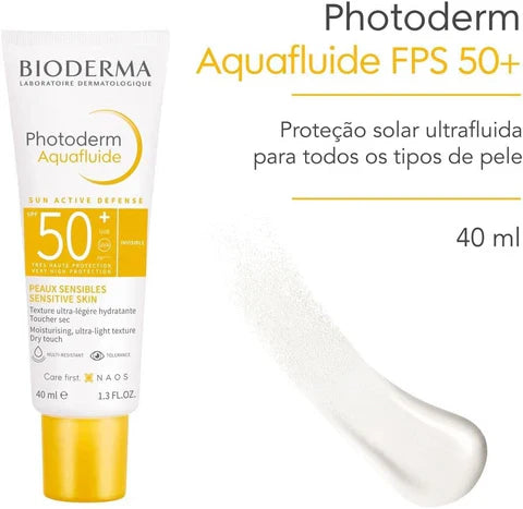 Bioderma Photoderm Aquafluide SPF 50+ Tinted Sunscreen - Buy Now Pakistan