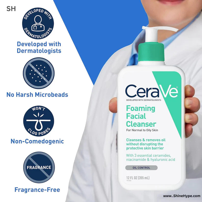 CeraVe Foaming Facial Cleanser - Buy Now Pakistan