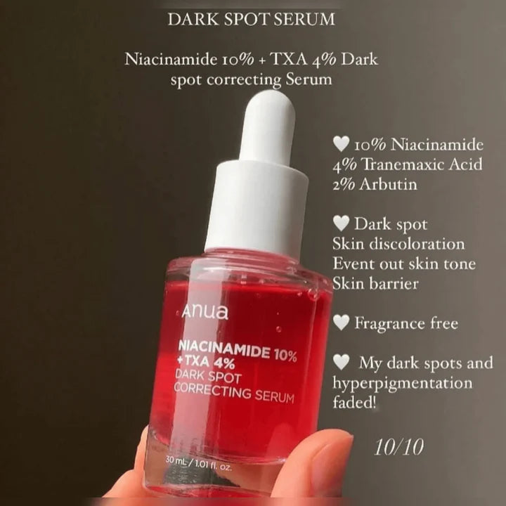 Anua Niacinamide 10% + TXA 4% Dark Spot Serum