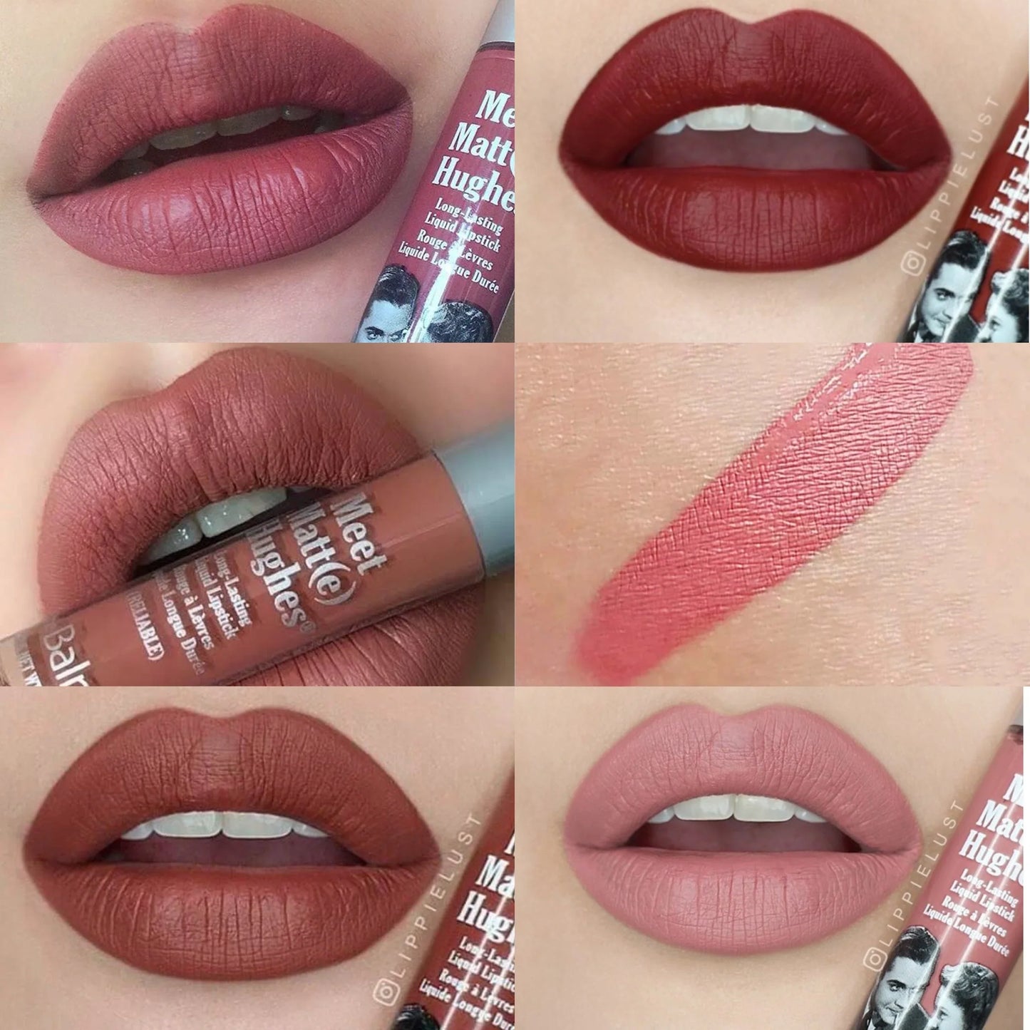 Meat Matte Hughes | Volume 4 - 6 Mini Long-Lasting Liquid Lipsticks - Buy Now Pakistan