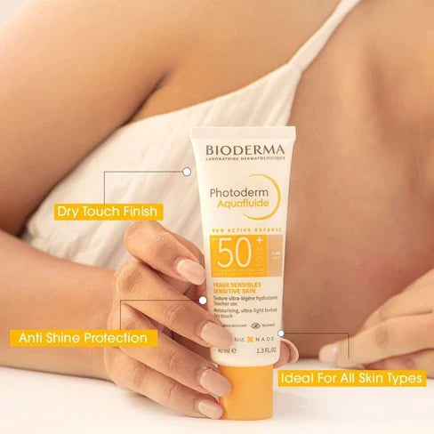 Bioderma Photoderm Aquafluide SPF 50+ Tinted Sunscreen - Buy Now Pakistan