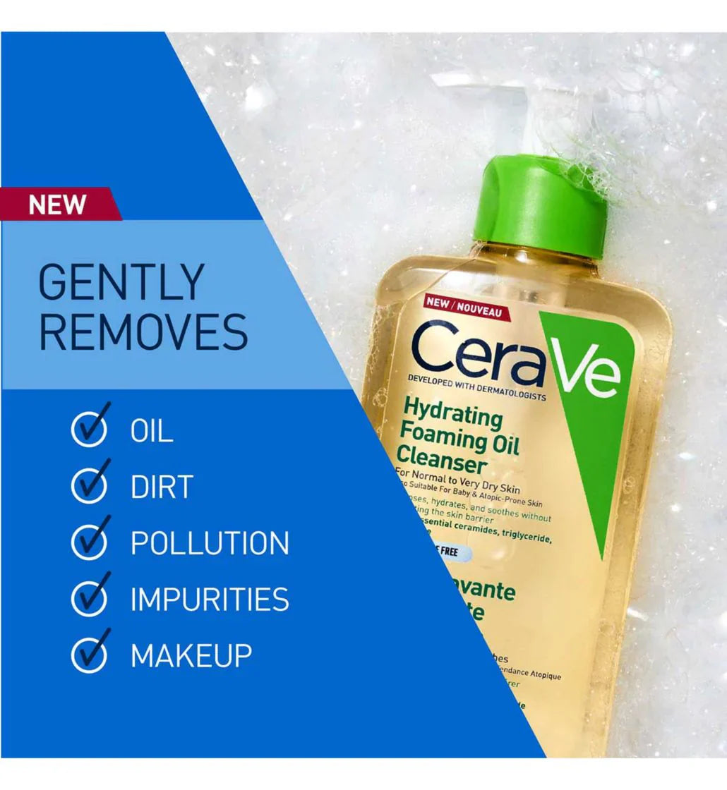 CeraVE Hydrating Foaming Oil Cleanser - Buy Now Pakistan