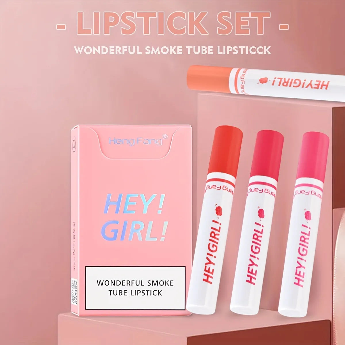 HEY GIRL Pack of 4 Lipstick - Buy Now Pakistan