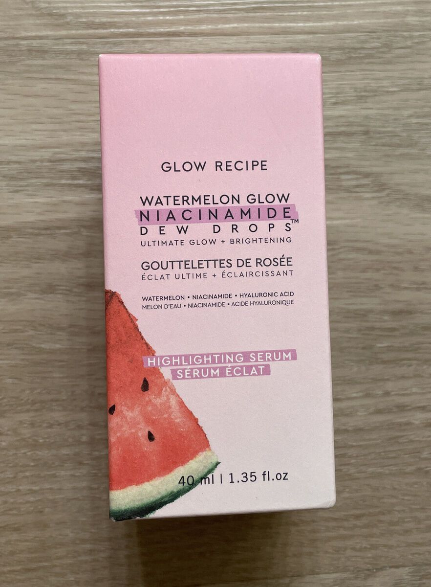 Glow recipe watermelon glow niacinamide serum drops