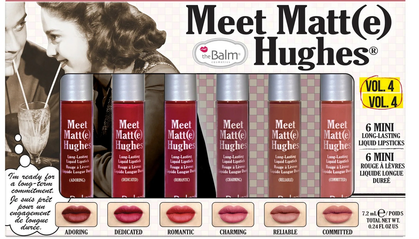 Meat Matte Hughes | Volume 4 - 6 Mini Long-Lasting Liquid Lipsticks - Buy Now Pakistan