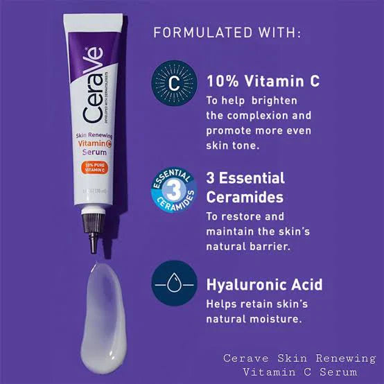 Cerave Skin Renewing Vitamin C Serum - Buy Now Pakistan