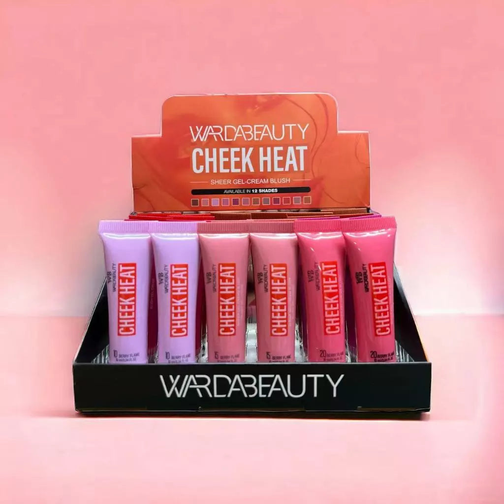 Warda Beauty | Cheek Heat Dheer Gel-Cream Blush - Available in 12 Shades - Buy Now Pakistan