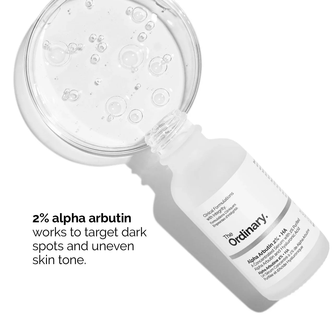 The Ordinary | Alpha Arbutin 2% + HA Serum - Buy Now Pakistan