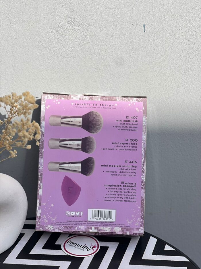 Real Techniques – Sparkles On The Go Limited Edition Brush Set - Buy Now Pakistan