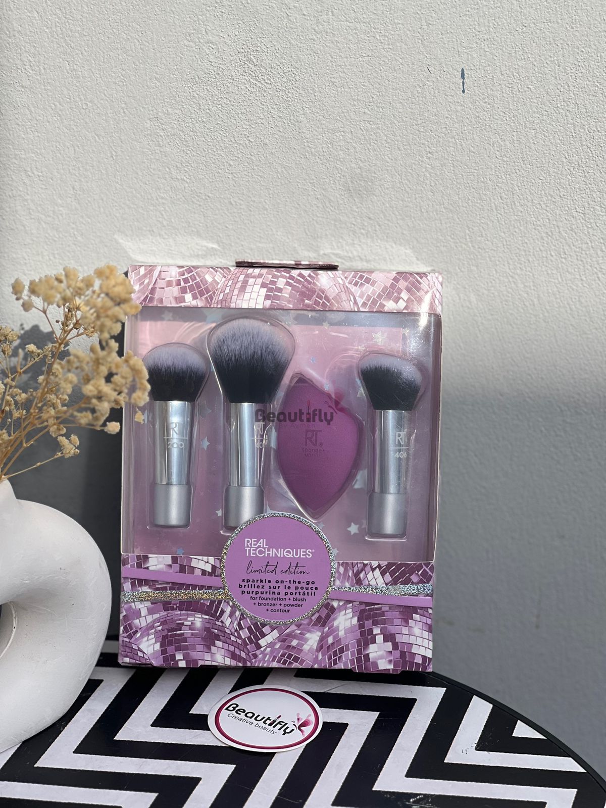 Real Techniques – Sparkles On The Go Limited Edition Brush Set - Buy Now Pakistan